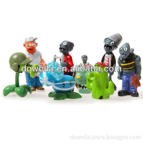 3D PVC plants vs zombies characters